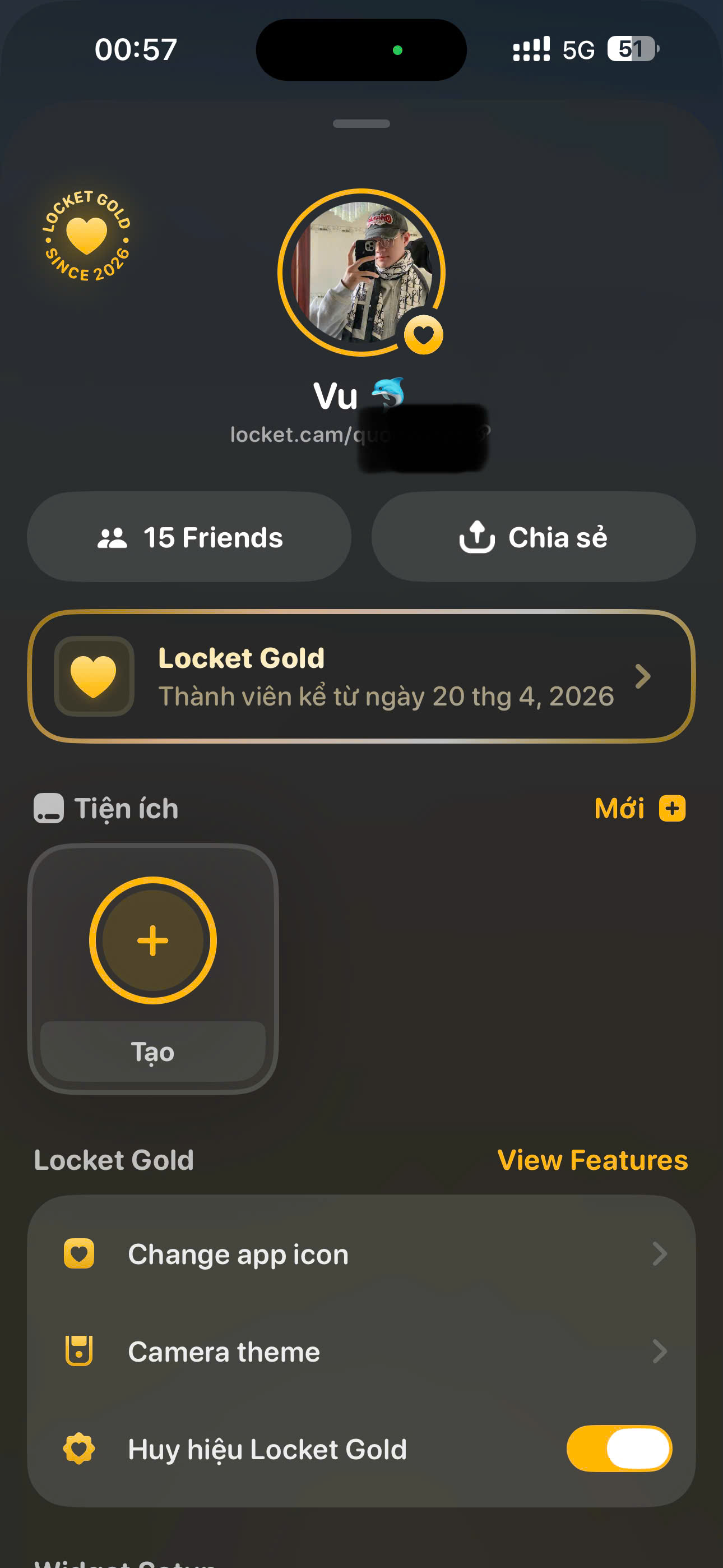 Trang Cá Nhân Gold